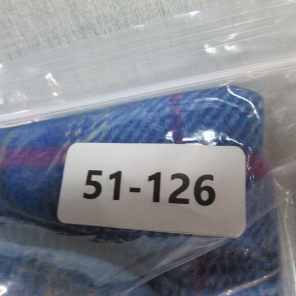 So Jacket Women Size XL Blue Plaid Flannel Shirt Shacket Granny Cabincore Ranch - Picture 7 of 7